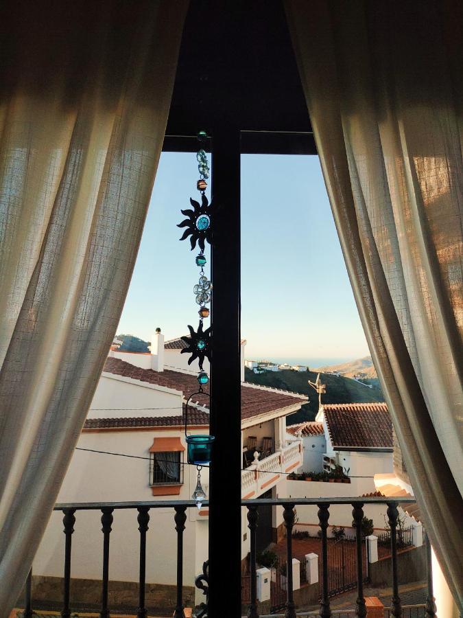 Apartamentos Maria Cómpeta Buitenkant foto